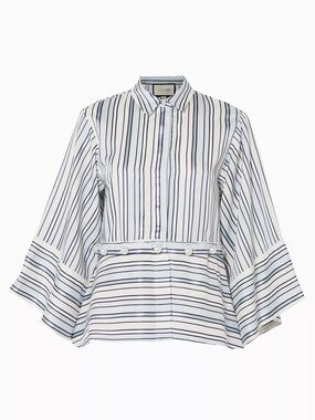 Alexis Silk Blouse | Size Large